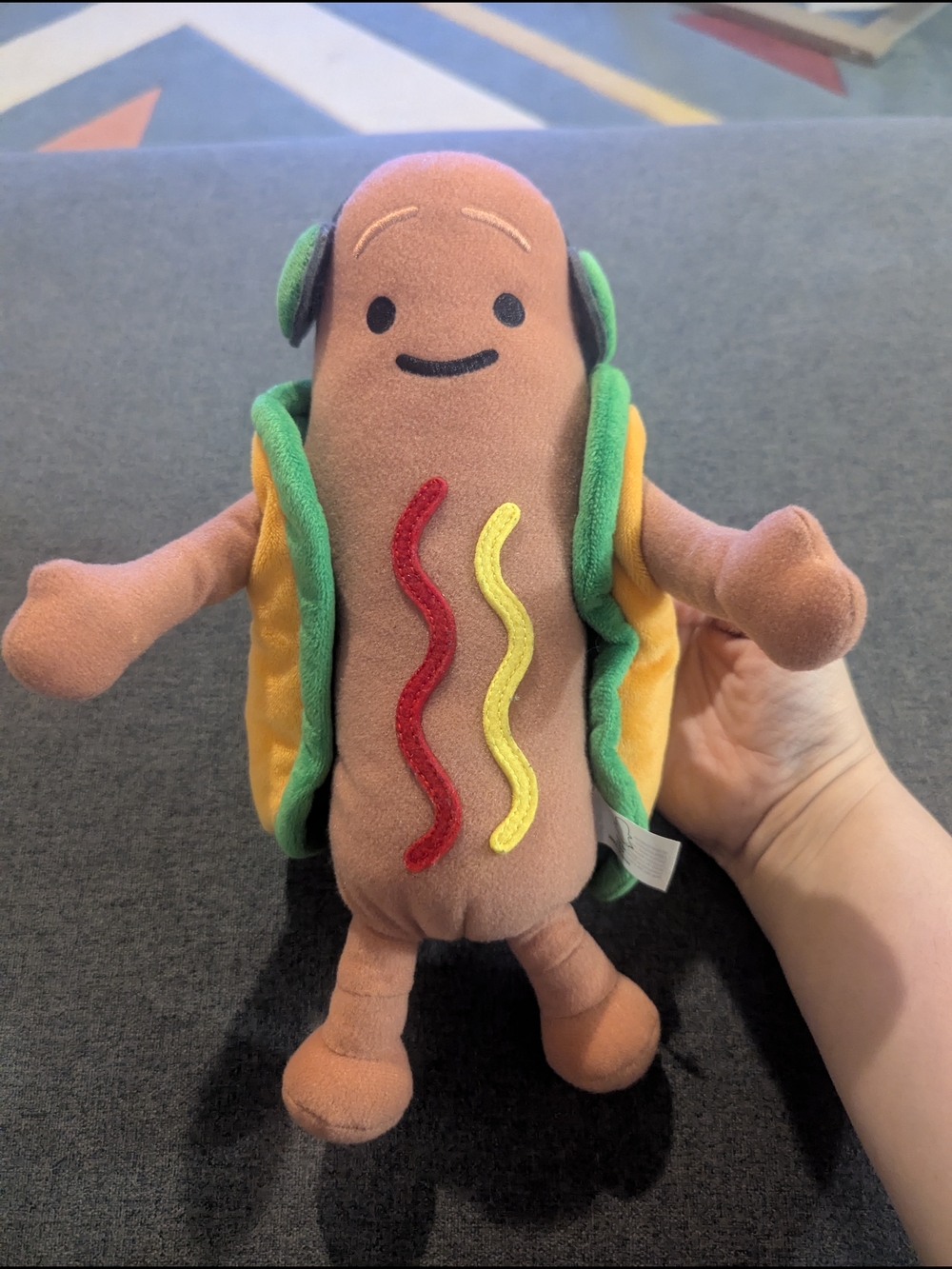 Snapchat Hotdog Plush